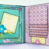Sparkling Aqua Themed Scrapbook Album image