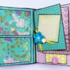 Sparkling Aqua Themed Scrapbook Album image
