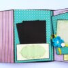 Sparkling Aqua Themed Scrapbook Album image