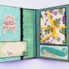 Sparkling Aqua Themed Scrapbook Album image