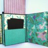 Sparkling Aqua Themed Scrapbook Album image