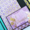 Sparkling Aqua Themed Scrapbook Album image