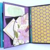 Sparkling Aqua Themed Scrapbook Album image