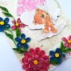 Teddy with Balloons Greeting Card image