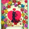 Too Much Love Sweetheart mini scrapbook card image