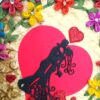 Too Much Love Sweetheart mini scrapbook card image