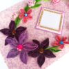 Purple Themed Greeting Card image