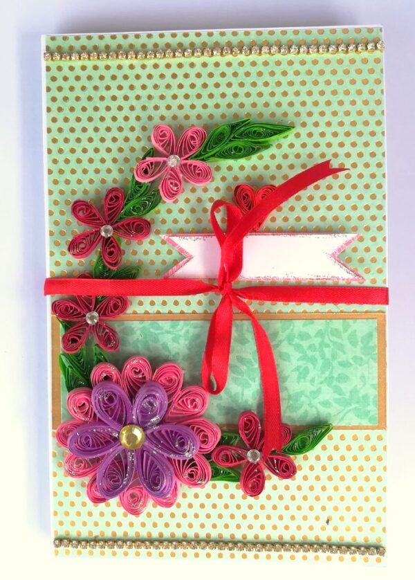 Sparkling Handmade Card/ Mini Scrapbook Gift image