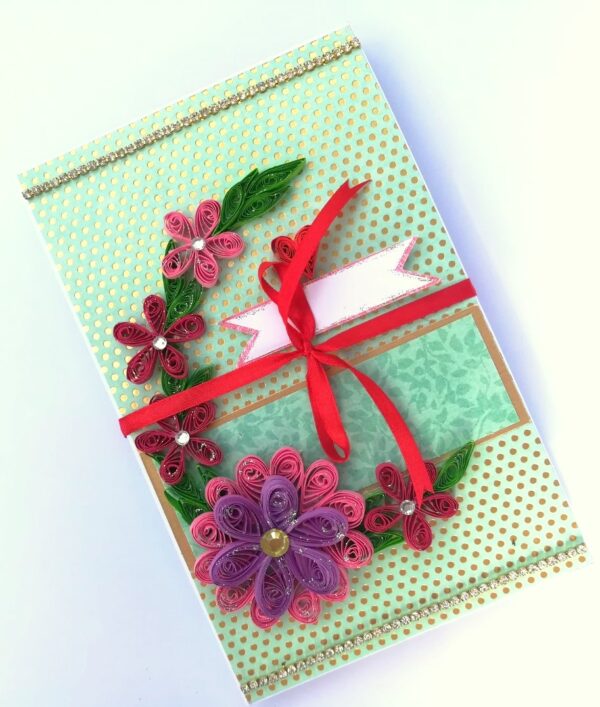 Sparkling Handmade Card/ Mini Scrapbook Gift image