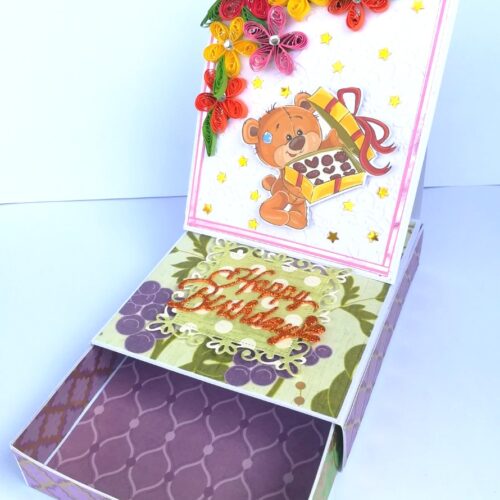 Card With Drawer Gift Greeting Card image