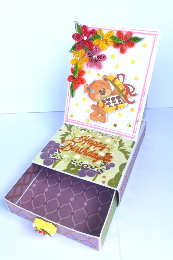 Card With Drawer Gift Greeting Card image