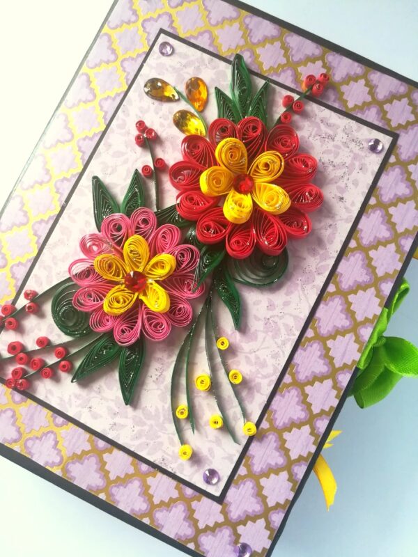 Multicolored Quilled Scrapbook All Occassion image