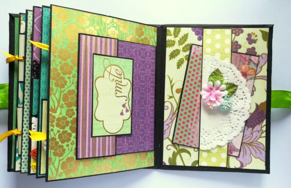 Multicolored Quilled Scrapbook All Occassion image