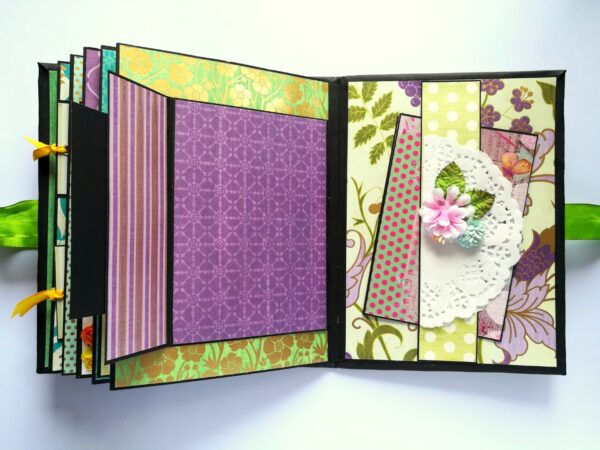 Multicolored Quilled Scrapbook All Occassion image