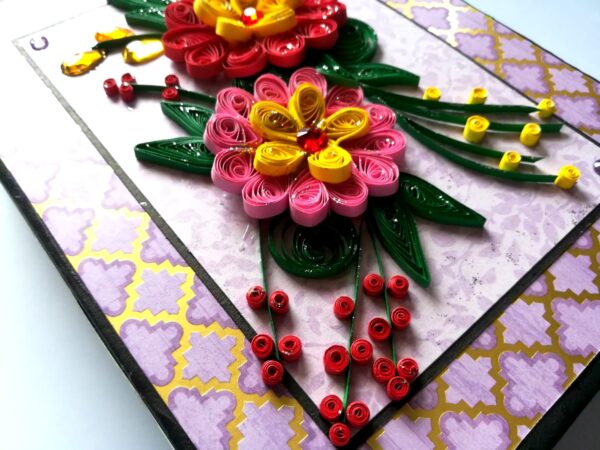 Multicolored Quilled Scrapbook All Occassion image