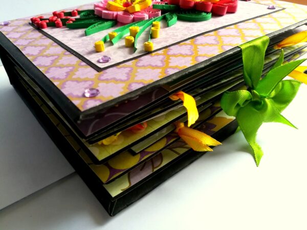 Multicolored Quilled Scrapbook All Occassion image