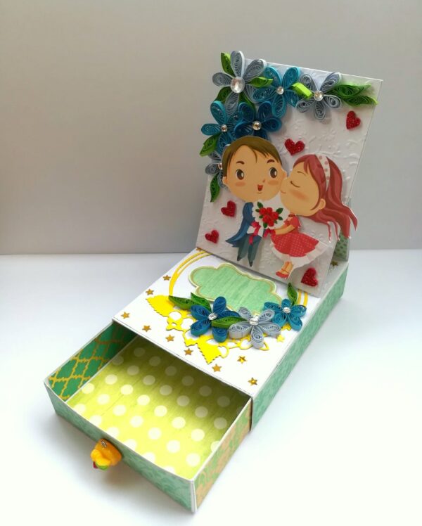 Card With Drawer Gift Greeting Card image