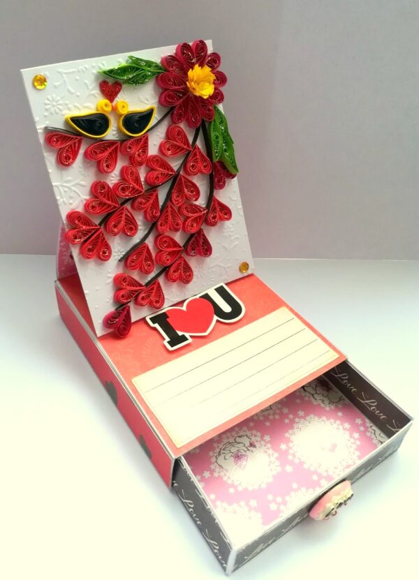 Love Card With Drawer Gift Greeting Gift image
