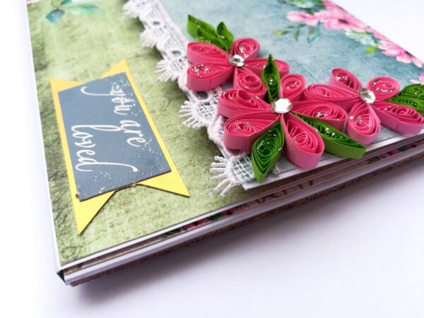 Handmade Paper Clutch Bag Mini Scrapbook image