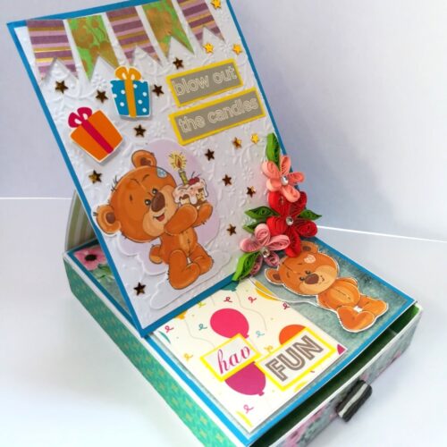Card With Drawer Gift Greeting Card image