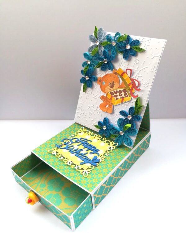 Card With Drawer Gift Greeting Card - D 14 image