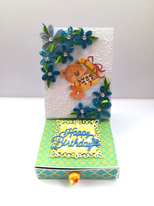 Card With Drawer Gift Greeting Card - D 14 image