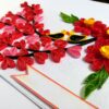 Quilled Love Tree With Birds Greeting Card image