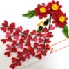 Quilled Love Tree With Birds Greeting Card image