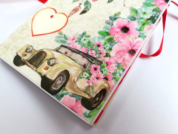 Sparkling Birthday Card/ Mini Scrapbook Gift image Sparkling Birthday Card/ Mini Scrapbook Gift image