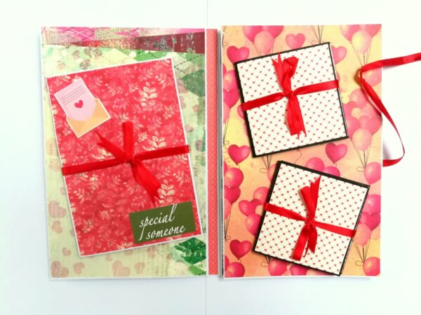 Sparkling Birthday Card/ Mini Scrapbook Gift image Sparkling Birthday Card/ Mini Scrapbook Gift image