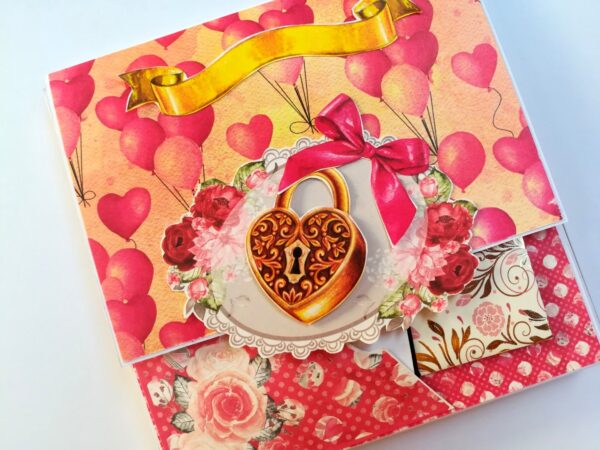 Multifold Mini Scrapbook Gift image Multifold Mini Scrapbook Gift image