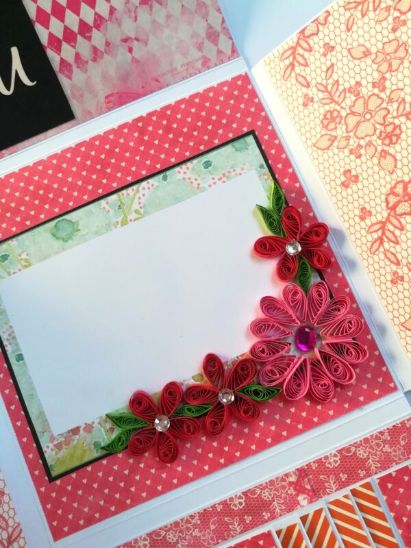 Multifold Mini Scrapbook Gift image Multifold Mini Scrapbook Gift image