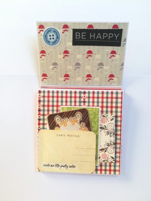 Multifold Mini Scrapbook Gift image Multifold Mini Scrapbook Gift image