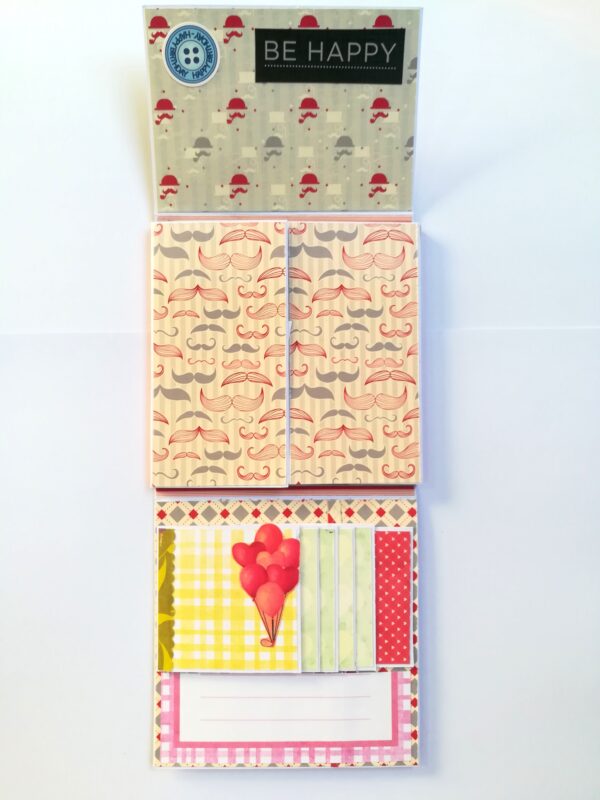 Multifold Mini Scrapbook Gift image Multifold Mini Scrapbook Gift image