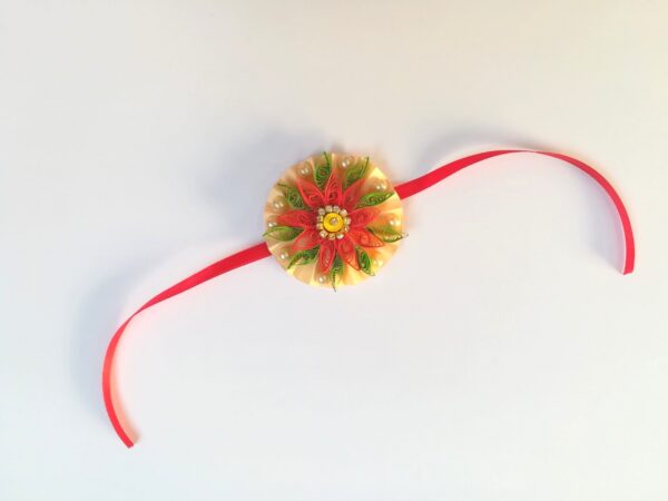 Quilled Rakhi - Design 11 image
