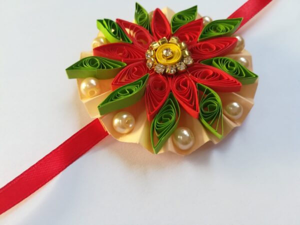 Quilled Rakhi - Design 11 image