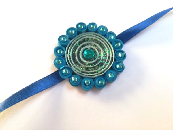 Quilled Rakhi - Design 6 image