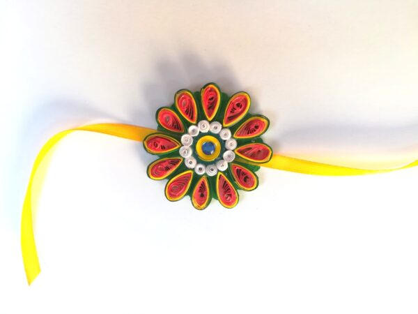 Quilled Rakhi - Design 5 image