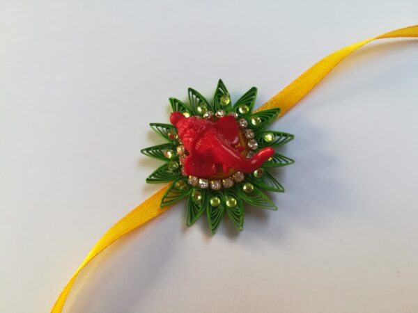 Quilled Rakhi - Design 7 image