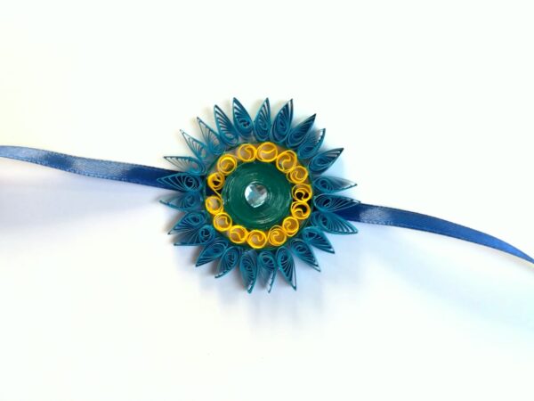 Quilled Rakhi - Design 4 image