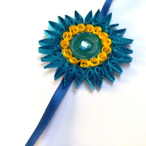 Quilled Rakhi - Design 4 image