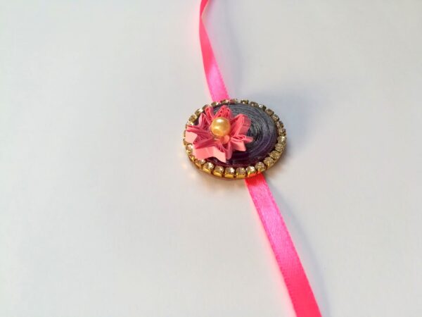 Quilled Rakhi - Design 9 image