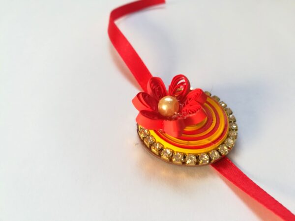 Quilled Rakhi - Design 10 image