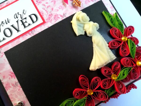 Love and Birthday Handmade Scrapbook - DESIGN 1 image
