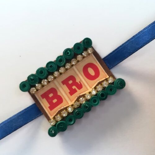 Quilled Rakhi - Design 1 image