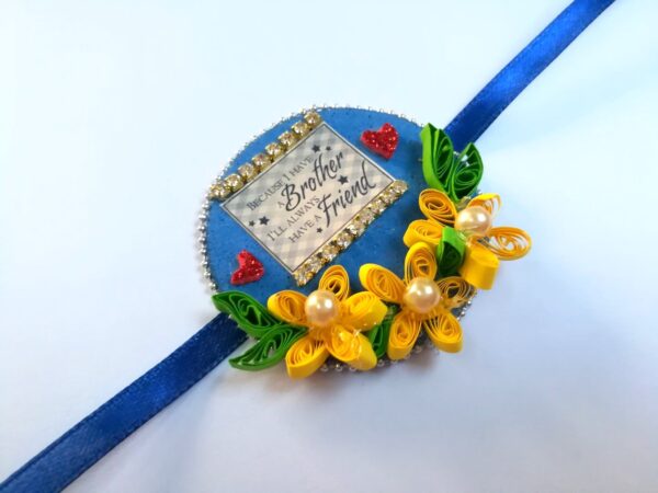 Quilled Rakhi - Design 2 image
