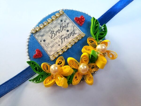 Quilled Rakhi - Design 2 image