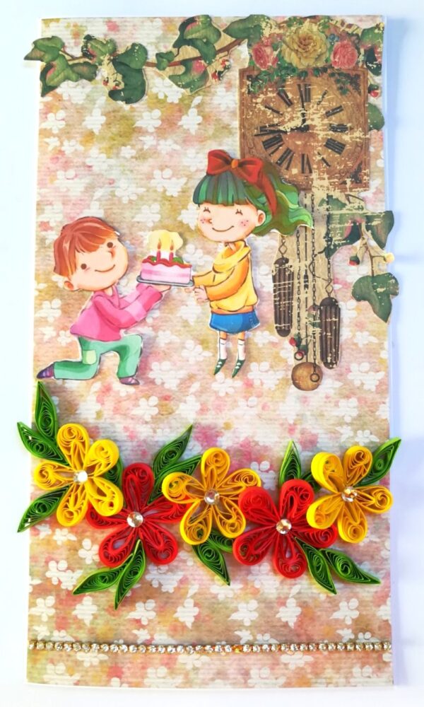 Quilled Design All Occassion Greeting Card image