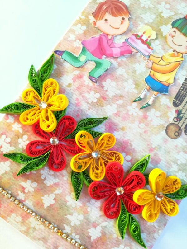 Quilled Design All Occassion Greeting Card image