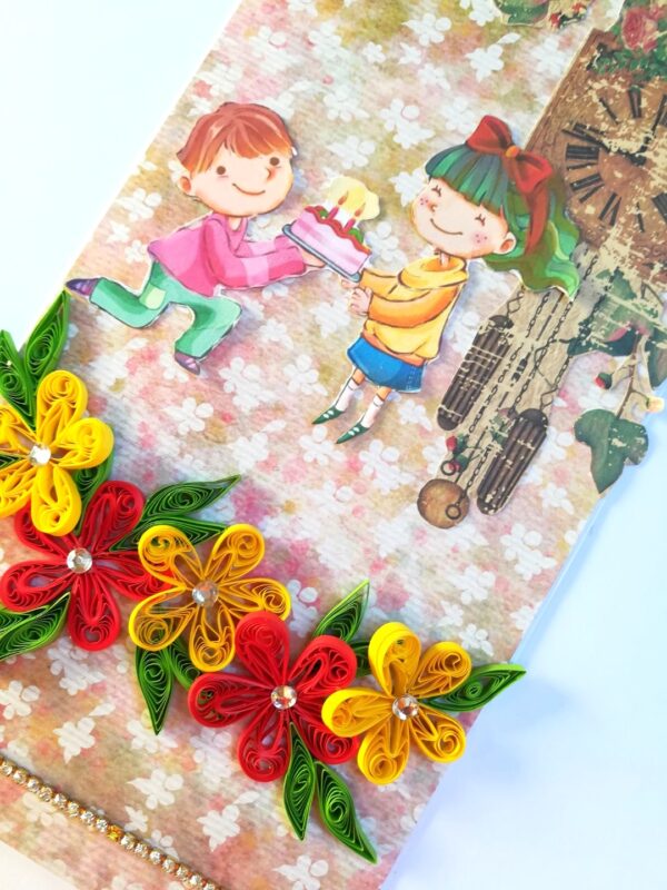 Quilled Design All Occassion Greeting Card image